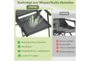 TLGREEN Klappstuhl mit Teslin-Gewebe Schwarz Grau Bild 3