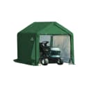 ShelterLogic Stahl Folien Zeltgarage Gerätehaus 3,24m² Grün 180x180x180 cm Bild 1
