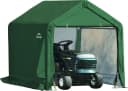 ShelterLogic Stahl Folien Zeltgarage Gerätehaus 3,24m² Grün 180x180x180 cm Bild 3