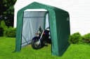 ShelterLogic Stahl Folien Zeltgarage Gerätehaus 3,24m² Grün 180x180x180 cm Bild 5