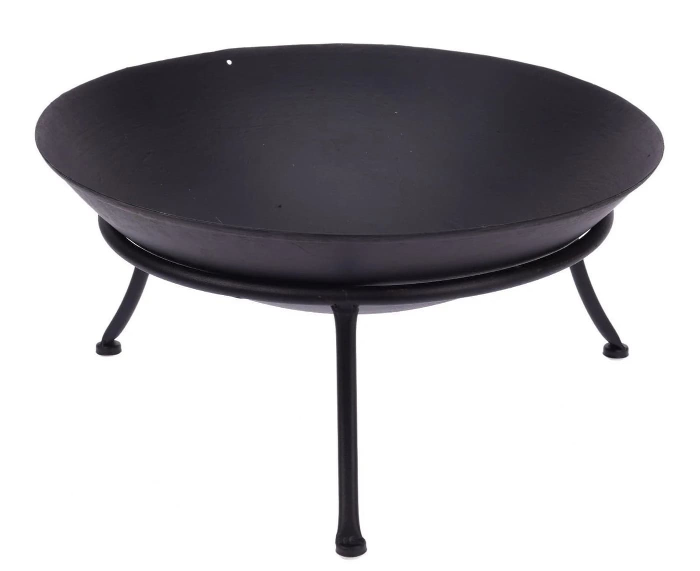 Meinposten Feuerschale Ø 47 cm Feuerkorb Metall Schwarz
