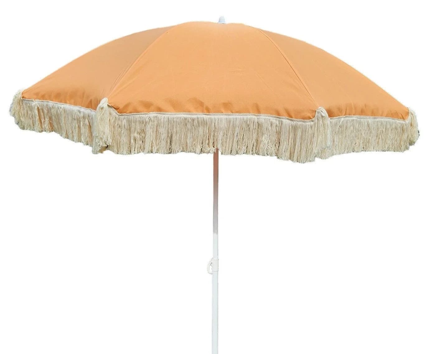 Meinposten Sonnenschirm Strandschirm UV-Schutz mit Fransen - Bild 2