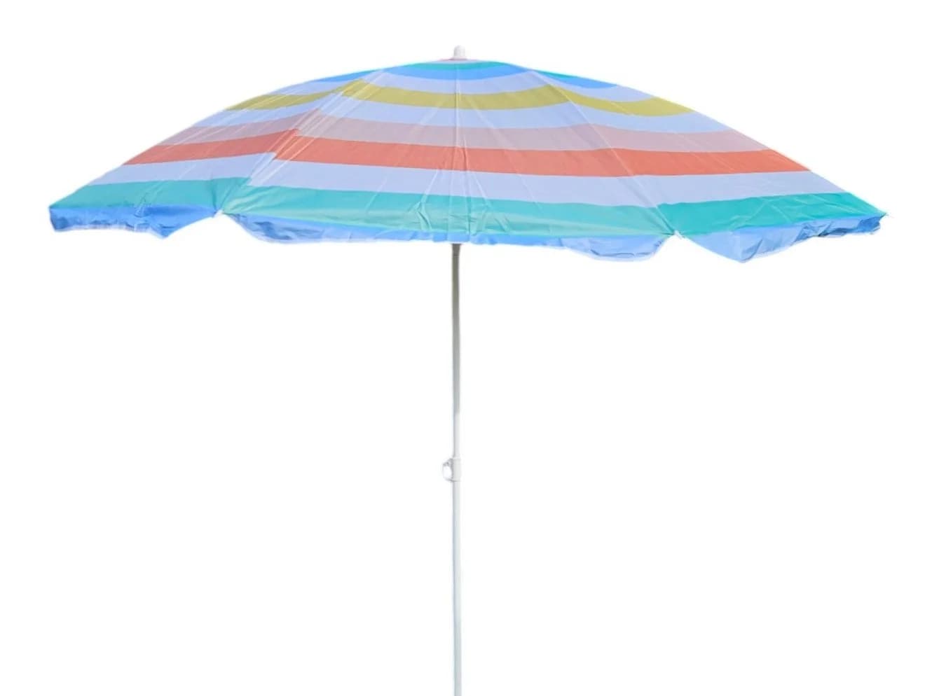 Meinposten Sonnenschirm Bunt Gestreift UV Schutz 30+ Knickbar - Bild 2