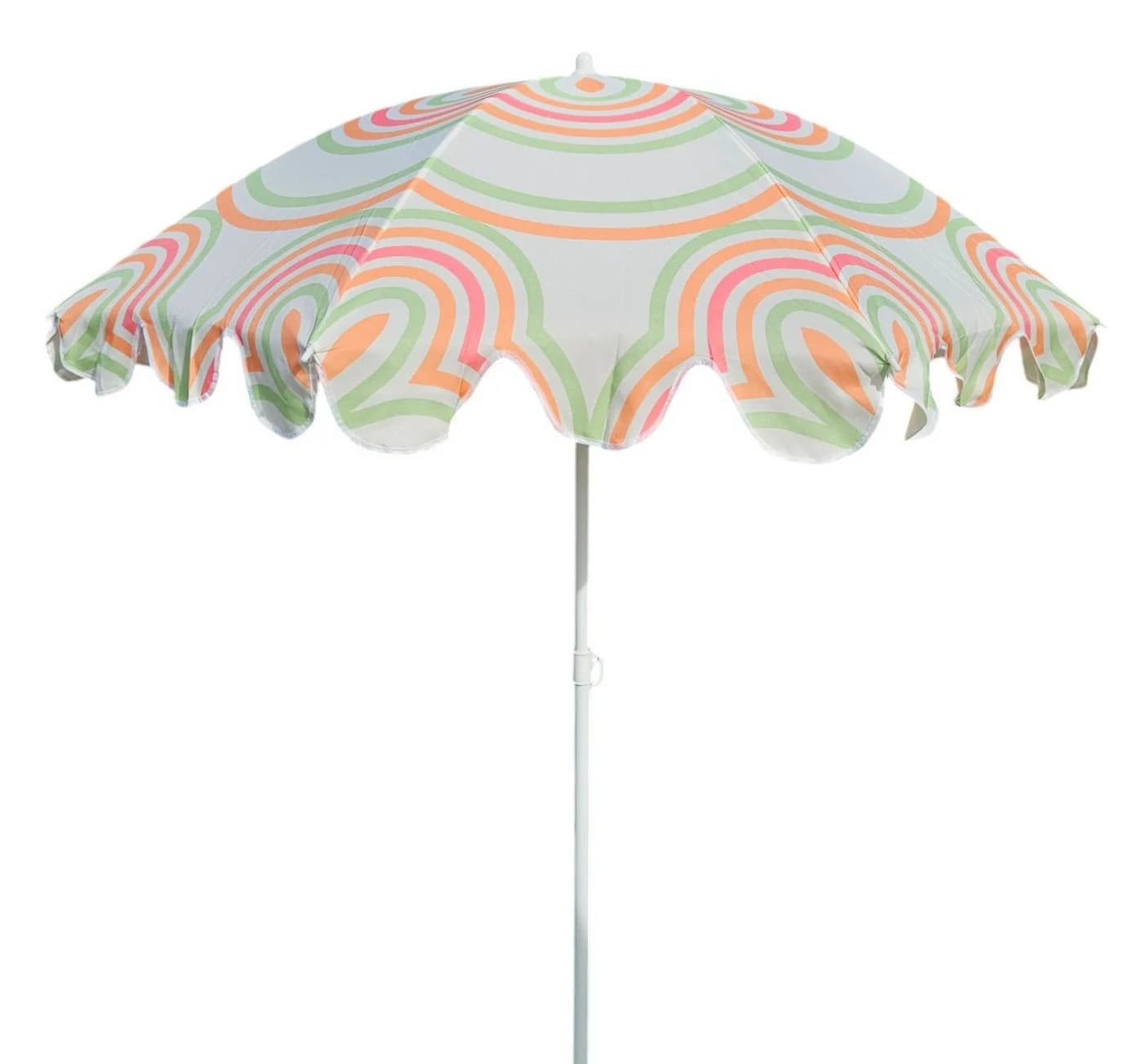 Meinposten Sonnenschirm Strandschirm UV 30+ Balkonschirm Blau Grün - Bild 2