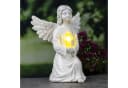 Meinposten LED Solar Engelfigur Weiß Garten- & Grabdekoration Bild 1