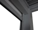 MCW Pergola Terassenvordach 6x3m Lamellendach Anthrazit Bild 5