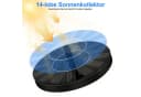 DESUO Gartenbrunnen 1,5W Solar Springbrunnen Teichpumpe mit 6 Fontänenstilen Bild 4