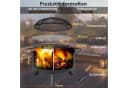TLGREEN Feuerschale 76cm/80cm BBQ Garten 2-in-1 Outdoor Stahl Bild 3