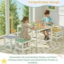 TLGREEN Garten-Kindersitzgruppe 4-tlg. Pappelholz Bild 5