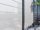 Outgarden Sichtschutzzaun PVC Cremeweiß 1,8m blickdicht Bild 1