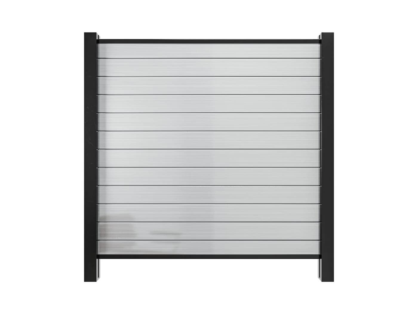 Outgarden Sichtschutzzaun PVC Cremeweiß 1,8m blickdicht - Bild 3