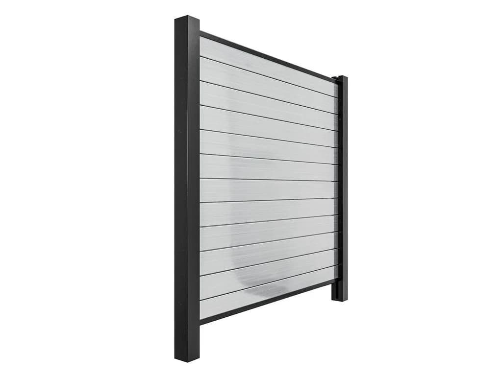 Outgarden Sichtschutzzaun PVC Cremeweiß 1,8m blickdicht - Bild 4