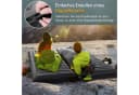 Elegear Isomatte 10cm dicke Campingmatte 200x65/140cm Aufblasbar Superleicht Grau Bild 5