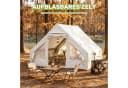 HawthyHome Faltpavillon 3x3m Weiß One-Touch System Bild 4