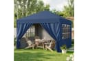 HawthyHome Faltpavillon 3x3m Beige wasserdicht UV50+ höhenverstellbar Bild 2