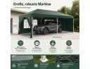 loefme Faltpavillon 3,9x3,9m Pop-Up mit Moskitonetz Bild 5