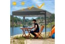 loefme Faltpavillon 2,5x2,5m Pop Up mit 4 Wänden Bild 4