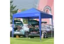 LOEFME Faltpavillon 2,5x2,5m Blau Pop-Up mit Höhenverstellung Bild 5