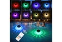 oyajia 4er Set Solar Poolleuchte RGB Fernbedienung Wasserdicht Bild 1