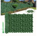 BlingBin Künstliche Hecke Sichtschutz 100 x 300cm Grün Bild 2