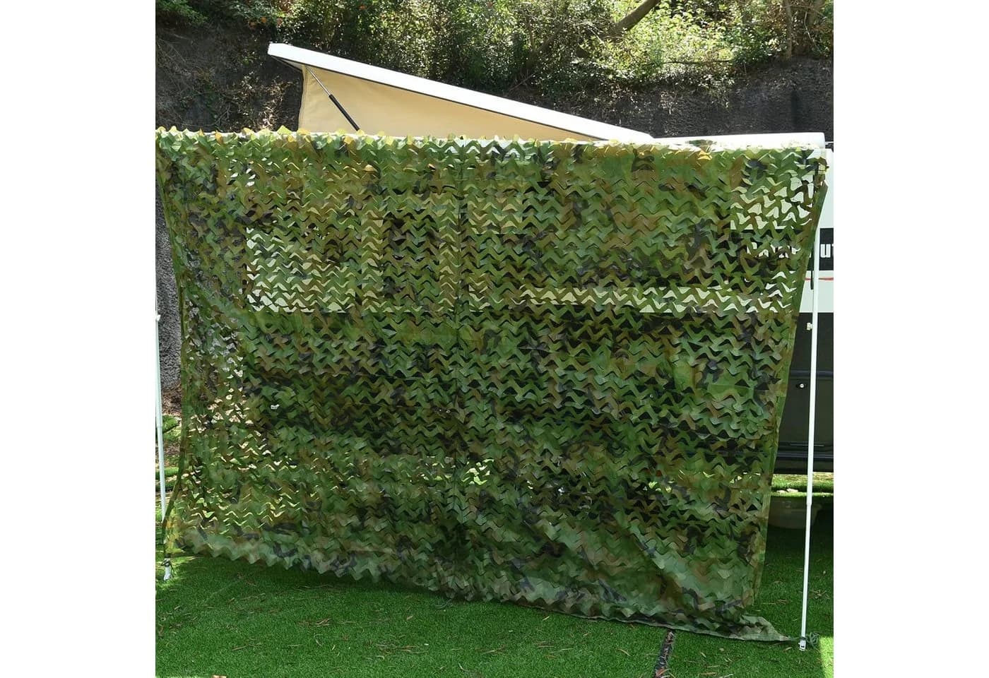 BlingBin Sonnensegel Tarnnetz Grün Dschungel Digital - Bild 3