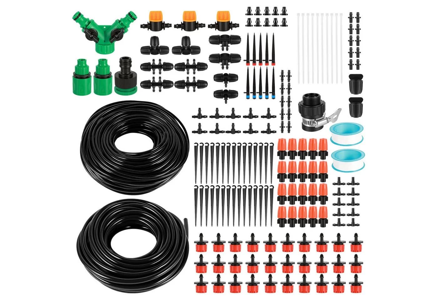 BlingBin Bewässerungssystem 315-tlg. Garten Kit 75m Schläuche UV-beständig - Bild 2