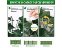 BlingBin Kunsthecken-Sichtschutz Grün Bild 4