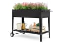 Bealife Hochbeet Pflanzkasten Blumenbeet 100 kg Schwarz Bild 5