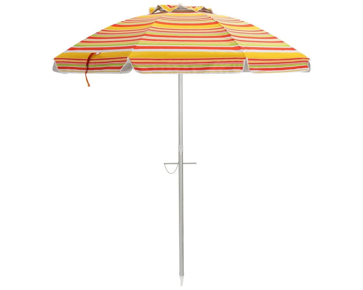 COSTWAY Sonnenschirm 200 cm UV50+ Orange - Bild 2