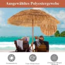 KOMFOTTEU Hawaii Sonnenschirm mit Verankerung rund Bild 4