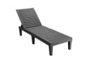 COSTWAY Gartenliege, wetterfest, 5-stufig verstellbar, 180kg, 190x57,5x29cm Bild 2