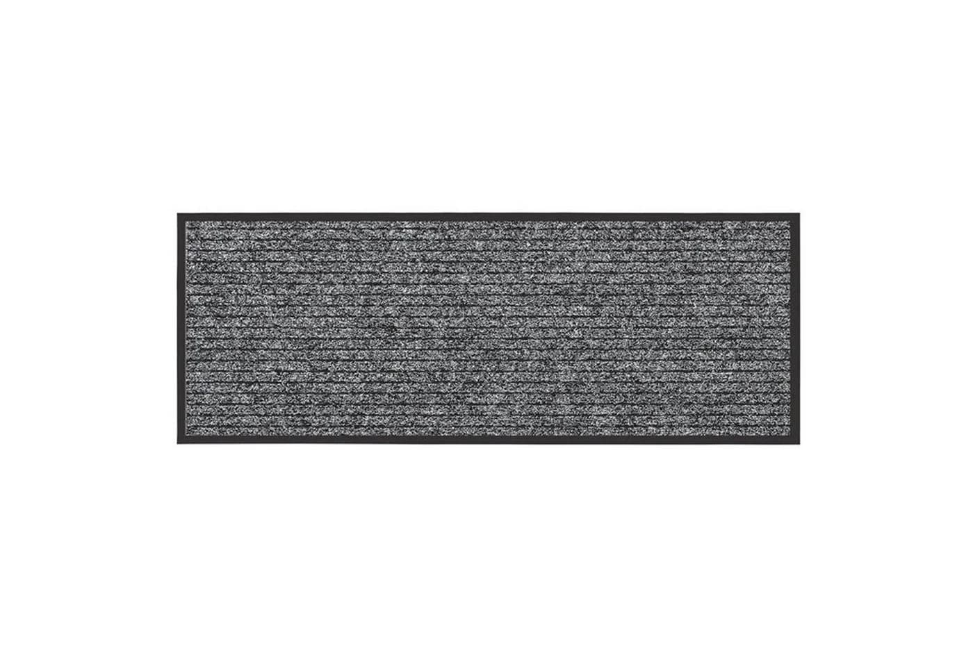 Swiss Outdoor Stufenmatte Camper Schmutzmatte Klettverschluss Grau - Bild 2