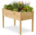 Meulbaty Hochbeet Kiefernholz 80cm Natur Bild 2
