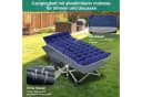 Meulbaty Klappbett Campingbett mit Matratze & Seitentasche Blau Bild 5