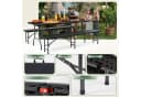 Sekey Bierzeltgarnitur 3-teilig Klappbar 180cm Gartenmöbel Set Bild 4