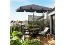 Sekey Sonnenschirm 200 x 125 cm Balkon UV50+ Schutzhülle Bild 1