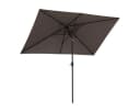 Sekey Sonnenschirm Rechteckig Braun Kippbar mit Kurbel UV50+ Bild 3