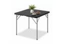 Sekey Klapptisch Schwarz - Faltbarer Campingtisch aus Kunststoff & Metall Bild 2