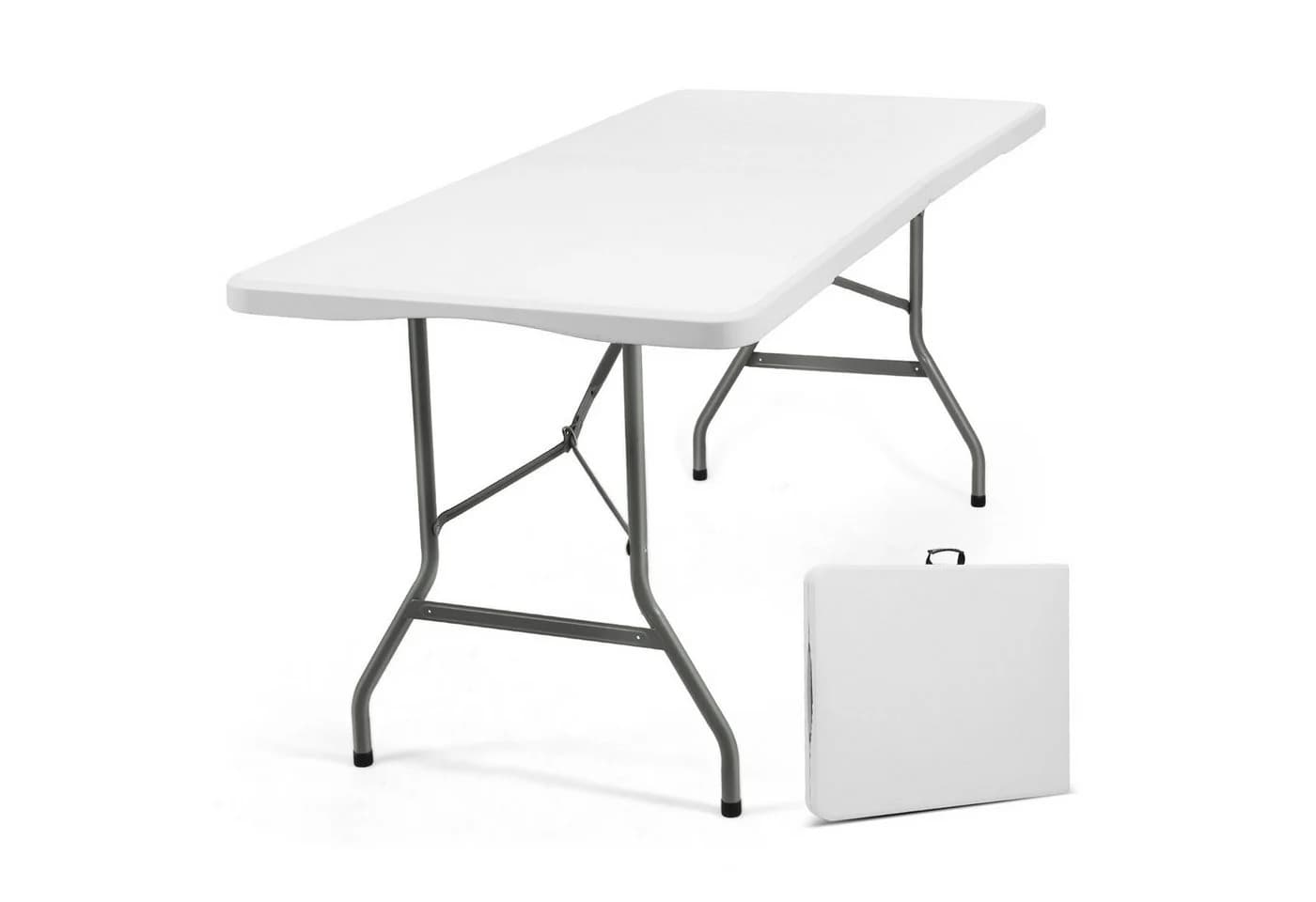Sekey Campingtisch Klappbar Weiß - Bild 2