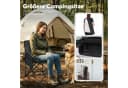SUNULA Campingstuhl Faltbar mit Tragetasche Anthrazit Bild 5