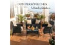oyajia Gartenlounge-Set Polyrattan Sitzgruppe 4 Personen Bild 3