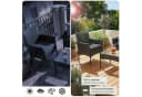 oyajia Gartenlounge-Set Polyrattan Sitzgruppe 4 Personen Bild 5