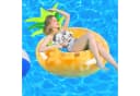 UE Stock Schwimmreifen Aufblasbarer Ananas Schwimmring Hängematte Bild 2