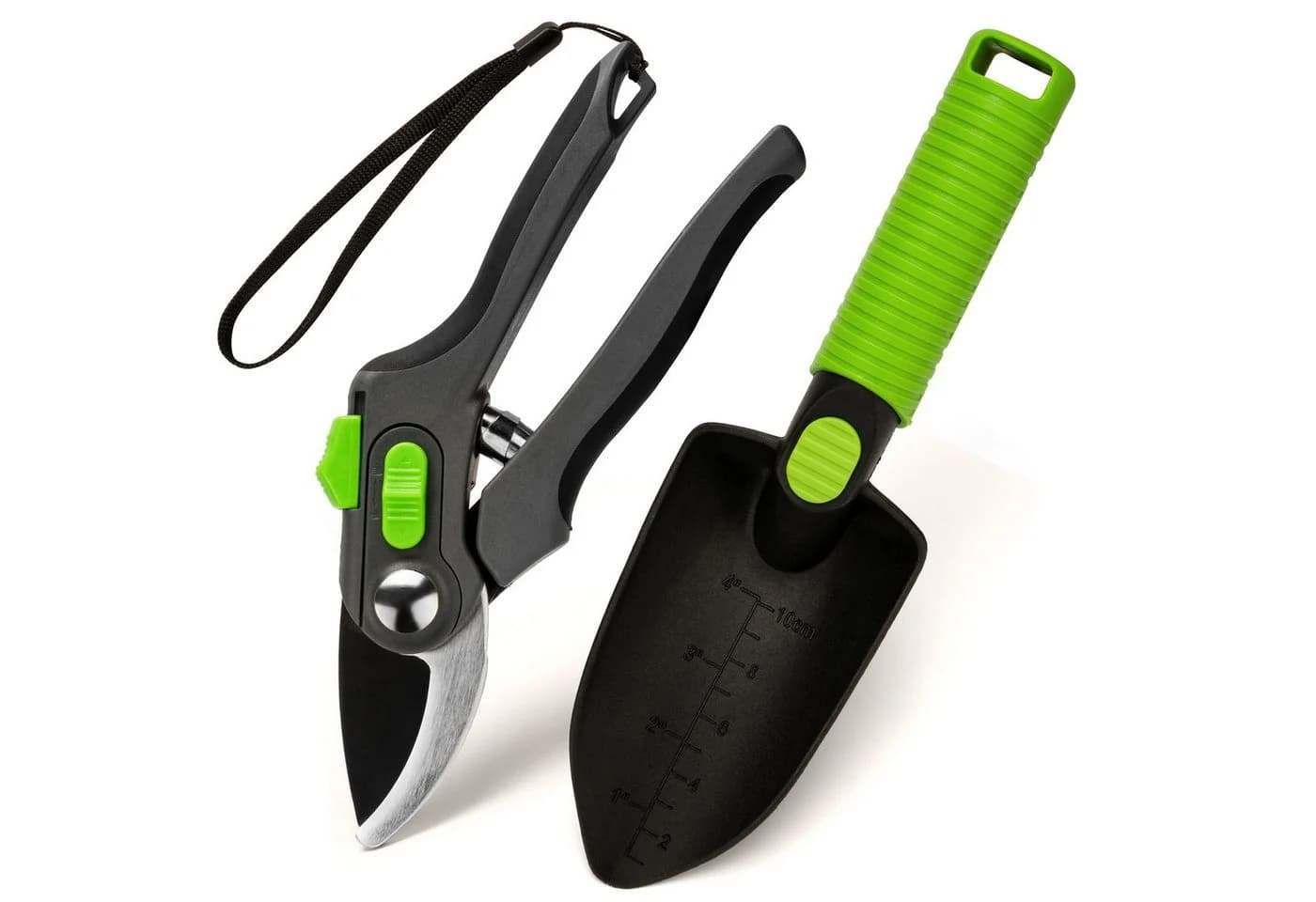 SURFOU Gartenschere & Schaufel Set Grün/Schwarz SK5-Legierung - Bild 2