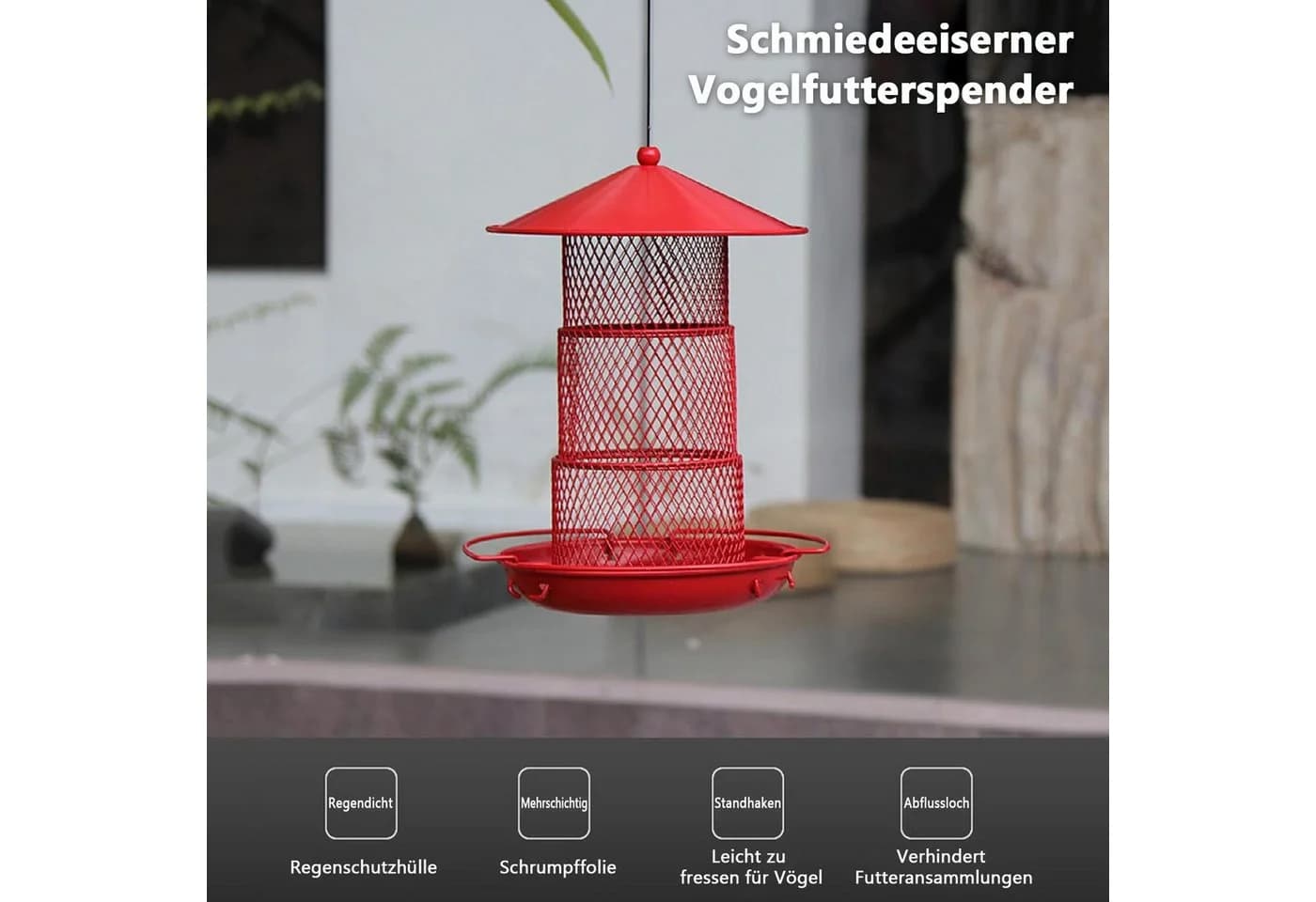 Refined Living Vogelhaus mit Eichhörnchenschutz - Bild 4