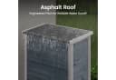 Bealife Gartenhaus Gartenschrank Holz Grau Bild 5