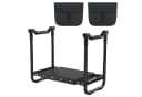 FIVMEN Kniebank Arbeitshocker 2-in-1 Gartenhocker Anthrazit Bild 2