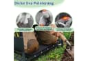 FIVMEN Kniebank Arbeitshocker 2-in-1 Gartenhocker Anthrazit Bild 3