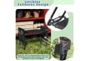 FIVMEN Kniebank Arbeitshocker 2-in-1 Gartenhocker Anthrazit Bild 4