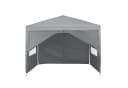 FIVMEN Partyzelt 2.5x2.5m Faltpavillon Gartenpavillon mit 4 Seitenteilen Bild 2